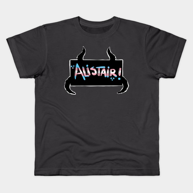 Alistair Transgender Pride Kids T-Shirt by DivineandConquer